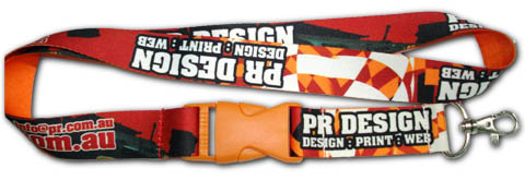 Full-colour custom printed lanyard
